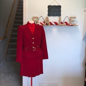 Tahari lined Suit 8P